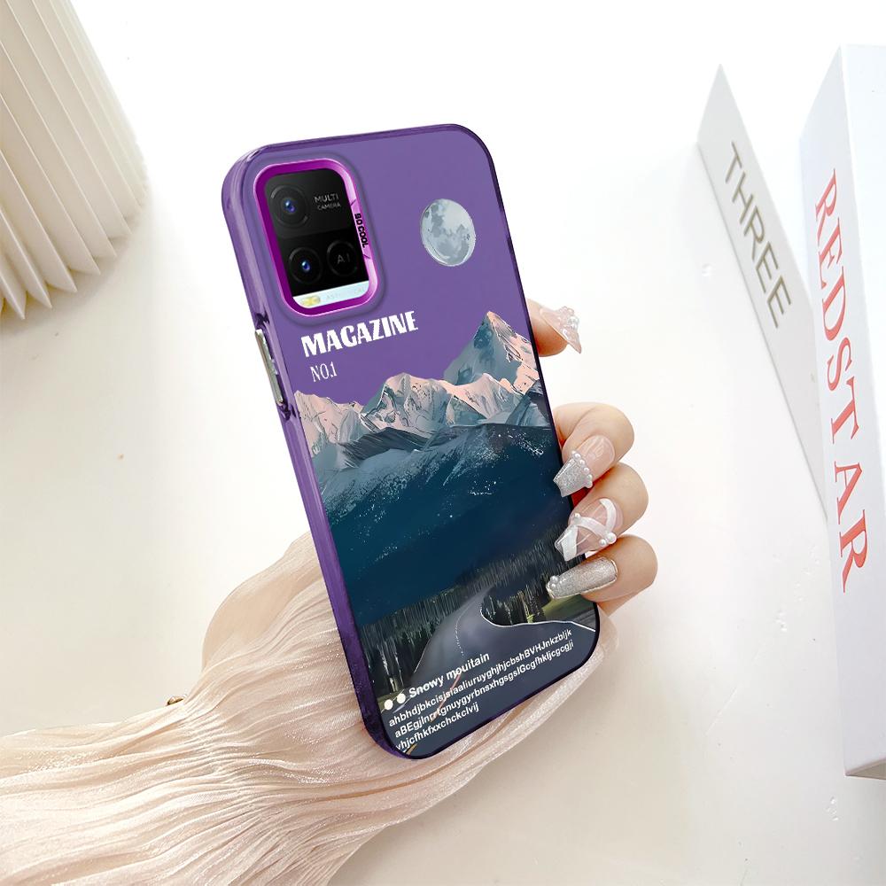 Окрашенный узор, красочный серебристый, двухсторонний, жесткий, противоударный чехол для телефона Vivo Vivo Y22S темно-фиолетового
Окрашенный узор, красочный серебристый, двухсторонний, жесткий, противоударный чехол для телефона Vivo Vivo Y22S темно-фиолетового