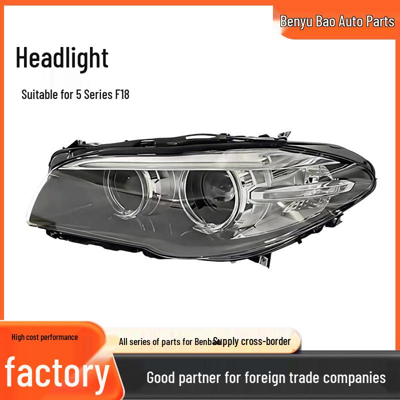 Compatible BMW 5 Series (2014-2016) F10 F18 Xenon Headlights 63117343911/63117343912. Variant 1: Part number 63117343912
Compatible BMW 5 Series (2014-2016) F10 F18 Xenon Headlights 63117343911/63117343912. Variant 1: Part number 63117343912