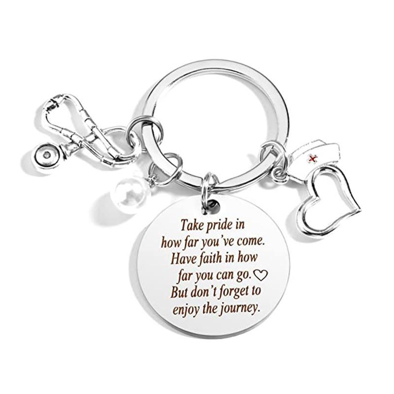 Elegant Steel Stainless Keychain Gift For Nurses Ideal For Birthdays And Occasions Special ML1111
Elegant Steel Stainless Keychain Gift For Nurses Ideal For Birthdays And Occasions Special ML1111