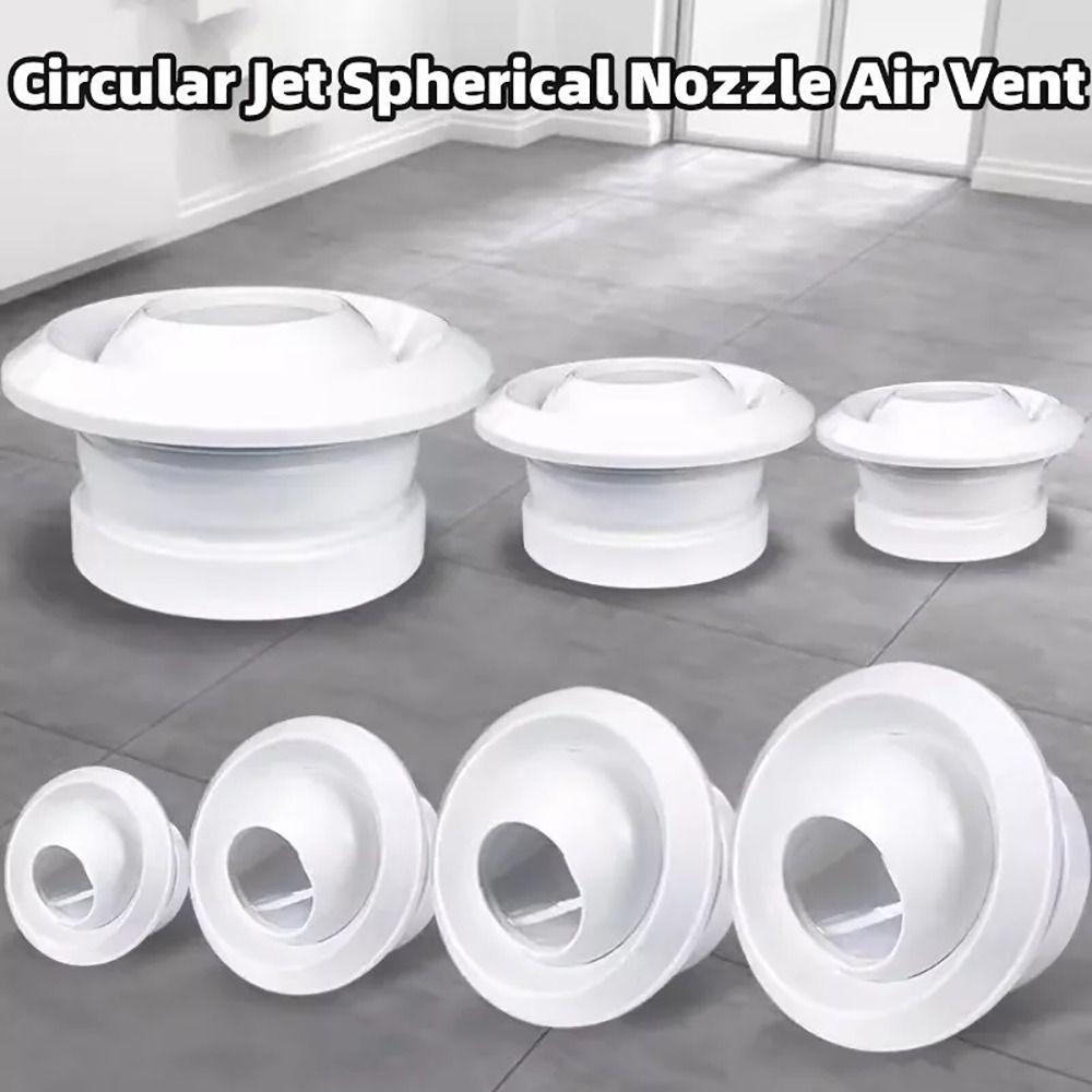 1Pcs ABS Air System Outlet Valve Circular Central Ventilation Outlet Spherical Nozzle Air Vent 75mm
1Pcs ABS Air System Outlet Valve Circular Central Ventilation Outlet Spherical Nozzle Air Vent 75mm