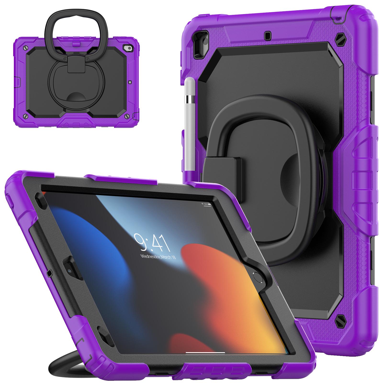 Rotating Stand Armor Case Universal For iPad Air 2 Pro 9.7 2017 2018 iPad 6 7 5th 6th Generation With Handle Grip Hybrid Cover iPad 9.7 2017 2018 фіолетовий
Rotating Stand Armor Case Universal For iPad Air 2 Pro 9.7 2017 2018 iPad 6 7 5th 6th Generation With Handle Grip Hybrid Cover iPad 9.7 2017 2018 фіолетовий