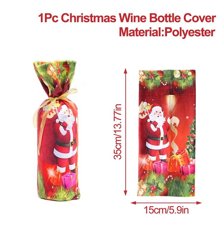 Christmas Wine Bottle Cover Merry Christmas Decoration For Home 2025 Christmas Ornaments Decor Happy New Year 2025 Navid Noel шампанського
Christmas Wine Bottle Cover Merry Christmas Decoration For Home 2025 Christmas Ornaments Decor Happy New Year 2025 Navid Noel шампанського