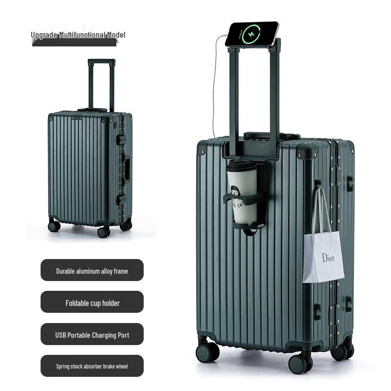 Retro Style Luggage with Combination Lock 24 inch
Retro Style Luggage with Combination Lock 24 inch