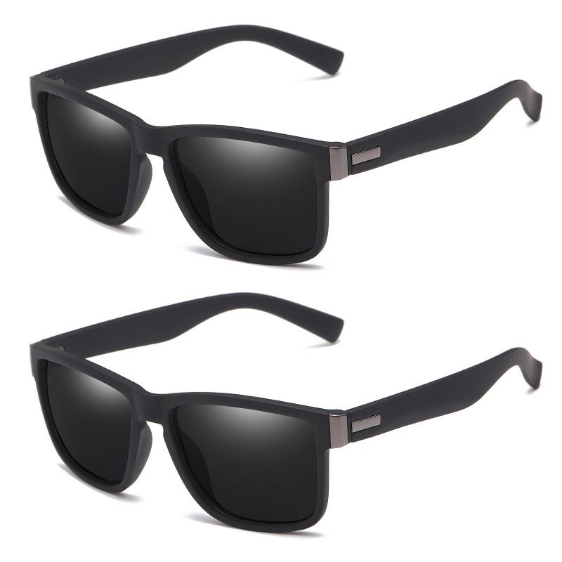 2PCS Men‘s Polarized Minimalist Square Sunglasses Women Men Vintage Fashion Brand Sun Glasses Driving Male Female Glasses
2PCS Men‘s Polarized Minimalist Square Sunglasses Women Men Vintage Fashion Brand Sun Glasses Driving Male Female Glasses