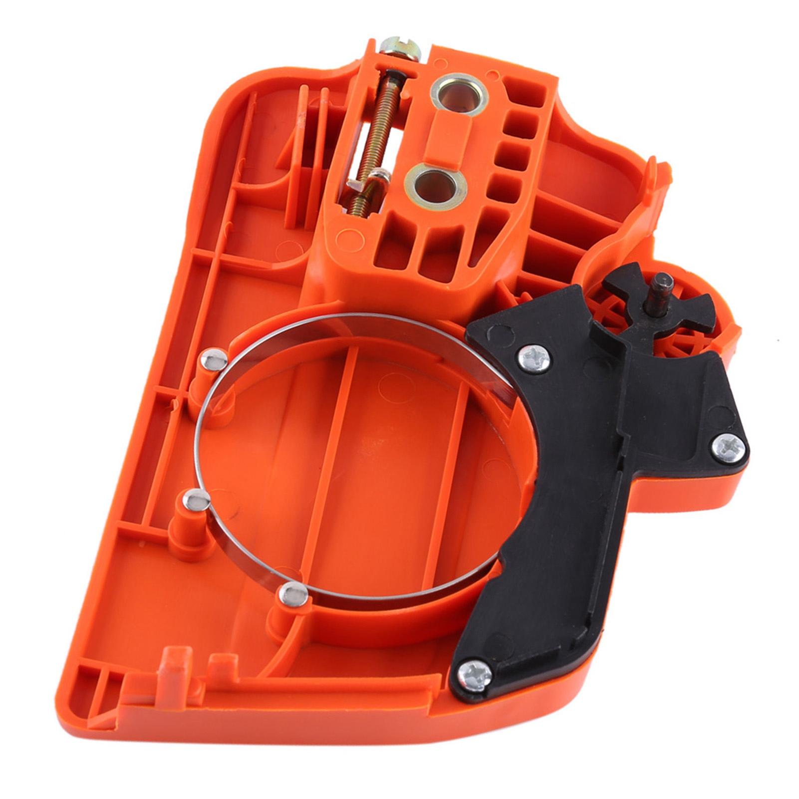 Крышка звездочки сцепления в сборе с цепным тормозом подходит для бензопилы Husqvarna 235 235E 236 240 чёрный
Крышка звездочки сцепления в сборе с цепным тормозом подходит для бензопилы Husqvarna 235 235E 236 240 чёрный