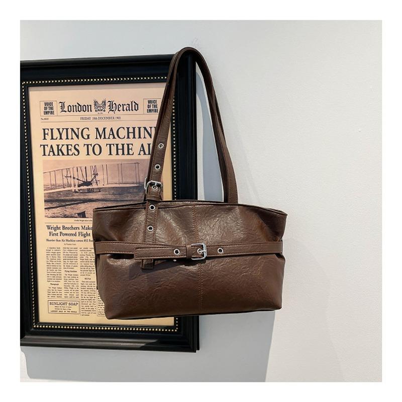 Single Shoulder Bag, Hand-held Vintage Trendy Bag, Large Capacity Bag, Commuting Tote Bag кавовий
Single Shoulder Bag, Hand-held Vintage Trendy Bag, Large Capacity Bag, Commuting Tote Bag кавовий