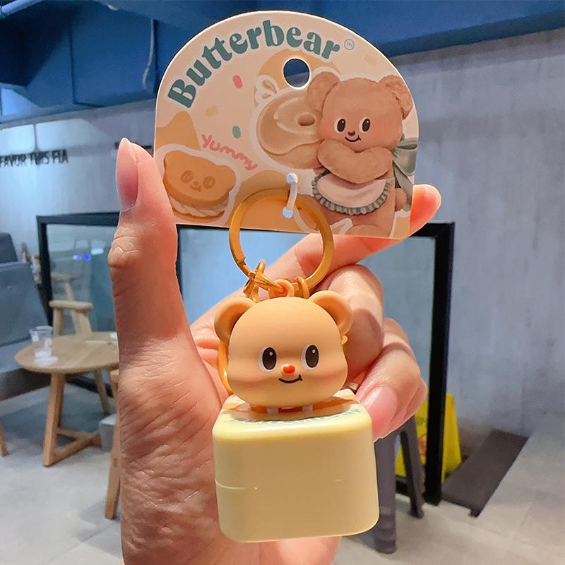 Butterbear Socket Іграшковий брелок Жіночий милий масляний ведмідь Мультяшний декомпресійний брелок для ключів
Butterbear Socket Іграшковий брелок Жіночий милий масляний ведмідь Мультяшний декомпресійний брелок для ключів