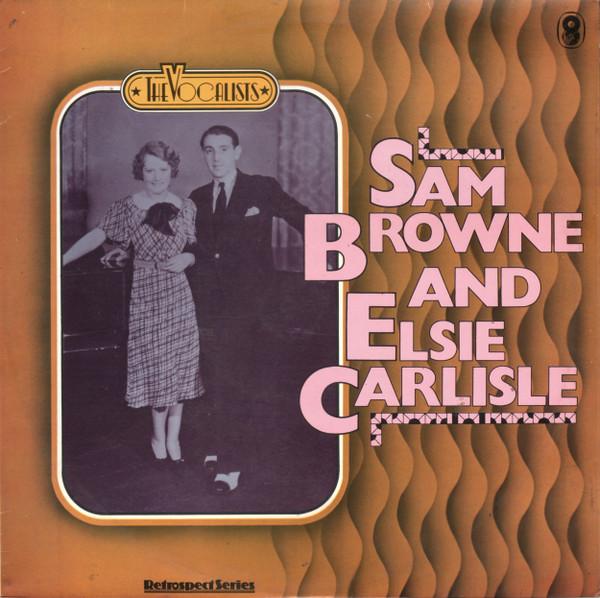 LP Record SAM BROWNE & ELSIE CARLISLE - The Vocalists SH303 World Records 1978 UK Pop Used
LP Record SAM BROWNE & ELSIE CARLISLE - The Vocalists SH303 World Records 1978 UK Pop Used