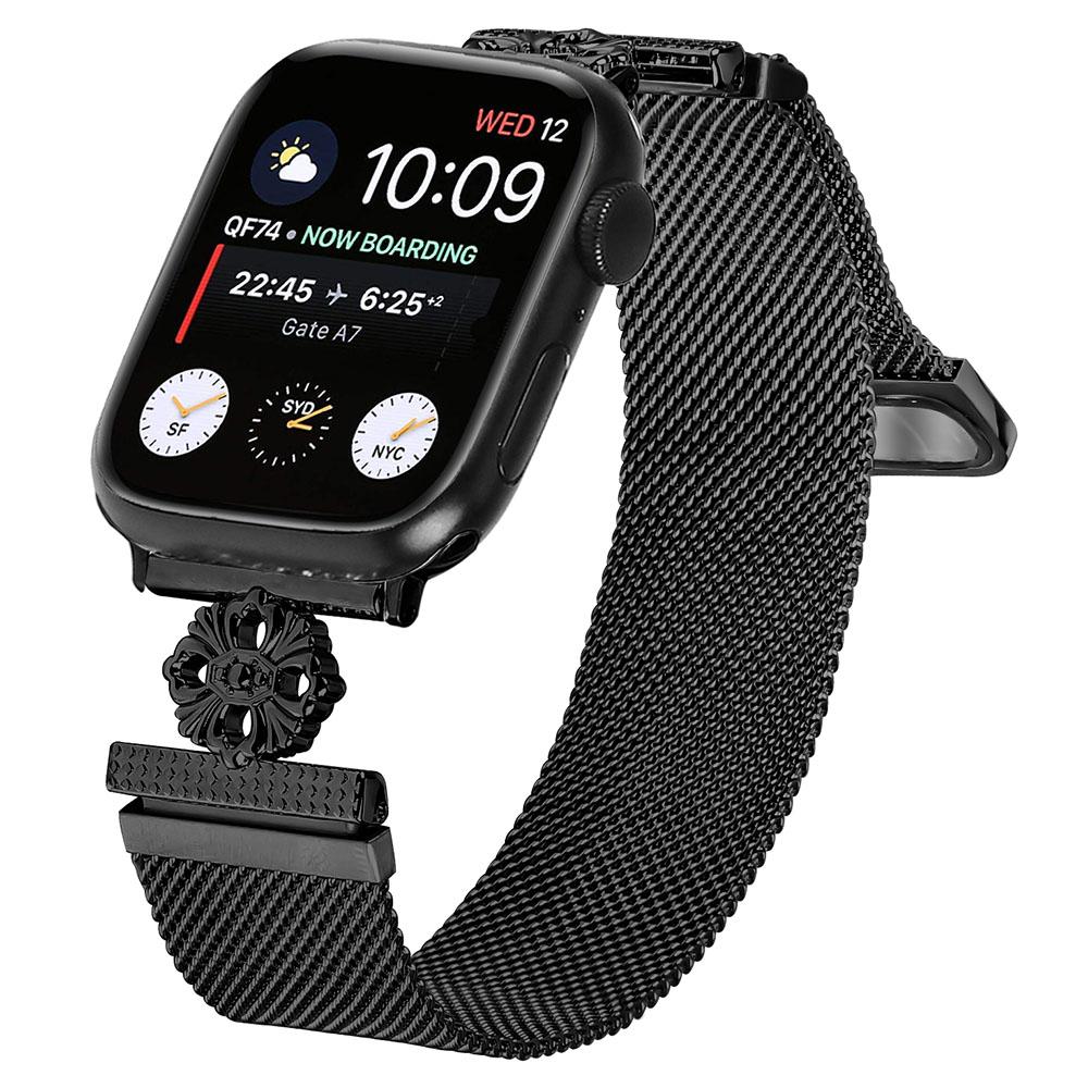 Для Apple Watch 10 46мм/Ultra 2/Ultra 49мм/9 8 7 45мм/SE (2023) SE (2022) SE 6 5 4 44мм/3 2 1 42мм Ремінець Квітка Магнітний Сітчастий Ремінець для Годинника Black
Для Apple Watch 10 46мм/Ultra 2/Ultra 49мм/9 8 7 45мм/SE (2023) SE (2022) SE 6 5 4 44мм/3 2 1 42мм Ремінець Квітка Магнітний Сітчастий Ремінець для Годинника Black