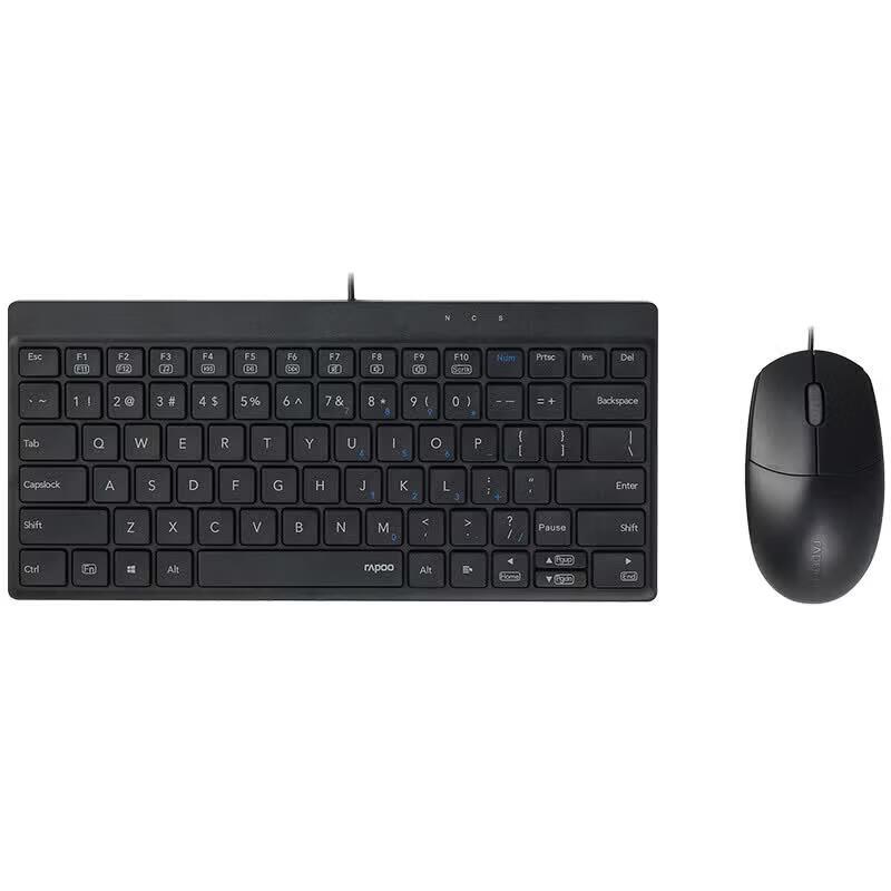 Rapoo Wired Optical Keyboard and Mouse Combo
Rapoo Wired Optical Keyboard and Mouse Combo