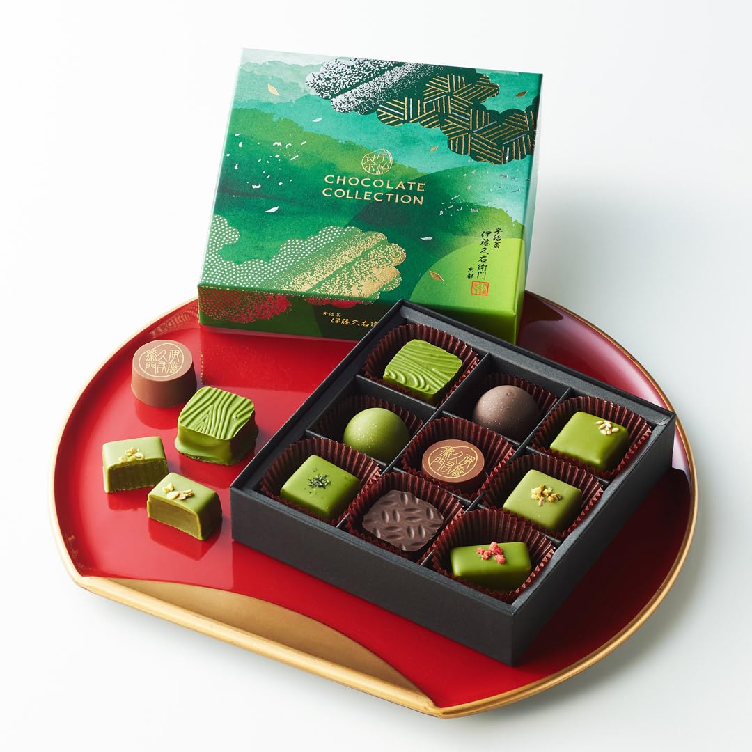 Ito Kyuemon Uji Matcha Hojicha Шоколадная коллекция 9 видов шоколадного ассорти 9 штук Bonbon Truffle Набор из 9 видов
Ito Kyuemon Uji Matcha Hojicha Шоколадная коллекция 9 видов шоколадного ассорти 9 штук Bonbon Truffle Набор из 9 видов