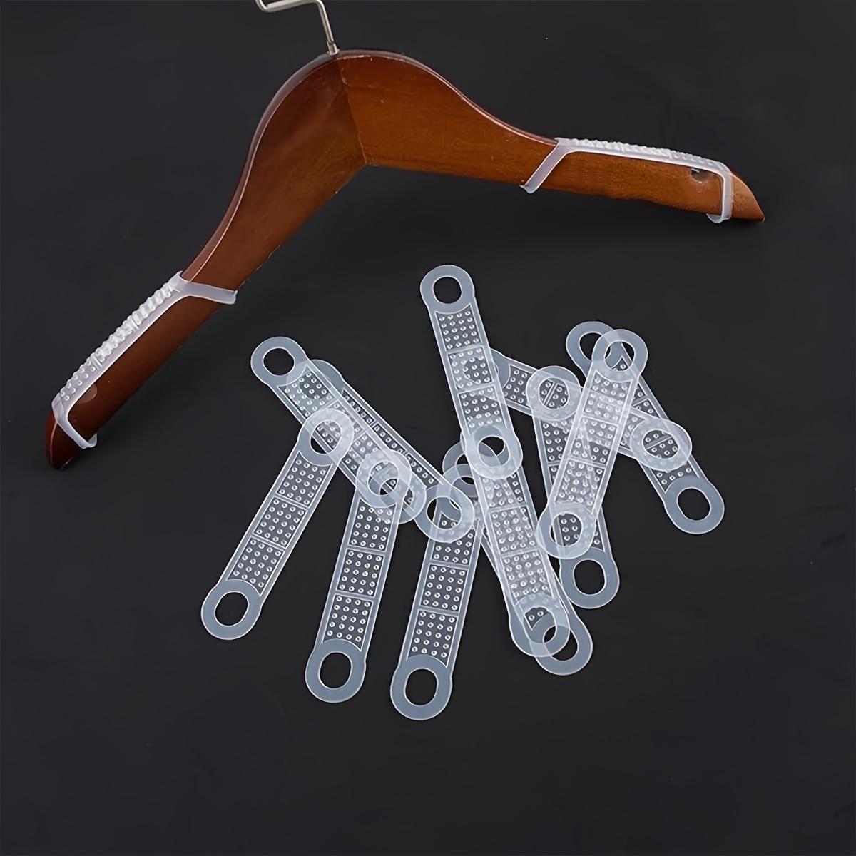Non-Slip, Durable High Elasticity Transparent Rubber Hanger Covers | for Wooden & One-Word Hangers, Prevents Clothes Slipping, Practical Accessory, 10pcs
Non-Slip, Durable High Elasticity Transparent Rubber Hanger Covers | for Wooden & One-Word Hangers, Prevents Clothes Slipping, Practical Accessory, 10pcs