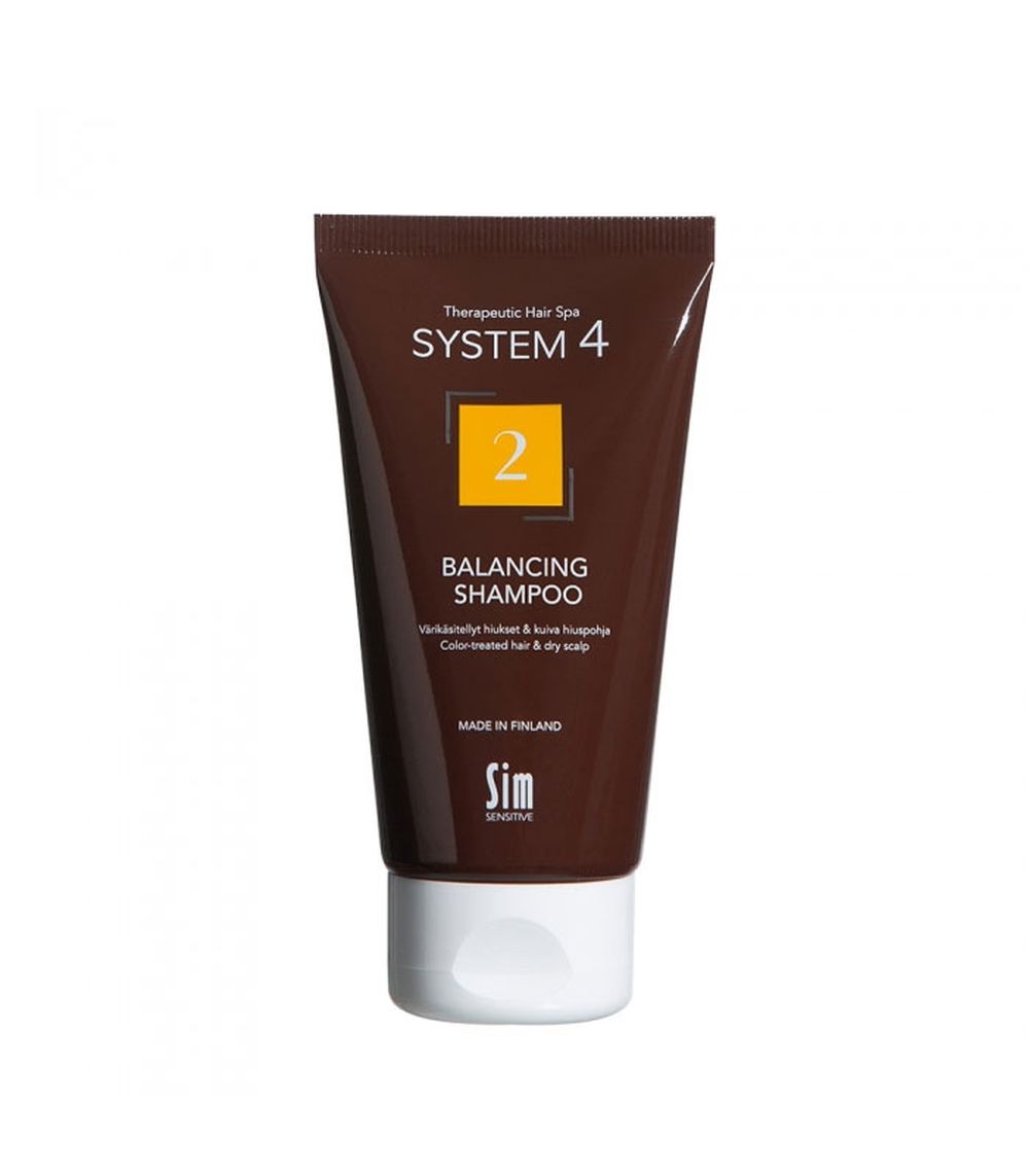 Шампунь №2 для сухого, фарбованого та пошкодженого волосся System 4 №2 Balancing Shampoo Sim Sensitive 75 мл
Шампунь №2 для сухого, фарбованого та пошкодженого волосся System 4 №2 Balancing Shampoo Sim Sensitive 75 мл
