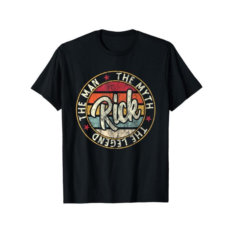 Rick Mens Mythical Legendary Pattern Tshirt for both men and women black with colorful printed star stripe flag design 4XL
Rick Mens Mythical Legendary Pattern Tshirt for both men and women black with colorful printed star stripe flag design 4XL