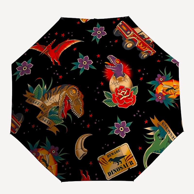 1pc Dinosaur Floral Auto Folding Umbrella, Sturdy And Durable Automatic Folding Umbrella with 8 Ribs, Convenient for Outdoor Use088
1pc Dinosaur Floral Auto Folding Umbrella, Sturdy And Durable Automatic Folding Umbrella with 8 Ribs, Convenient for Outdoor Use088