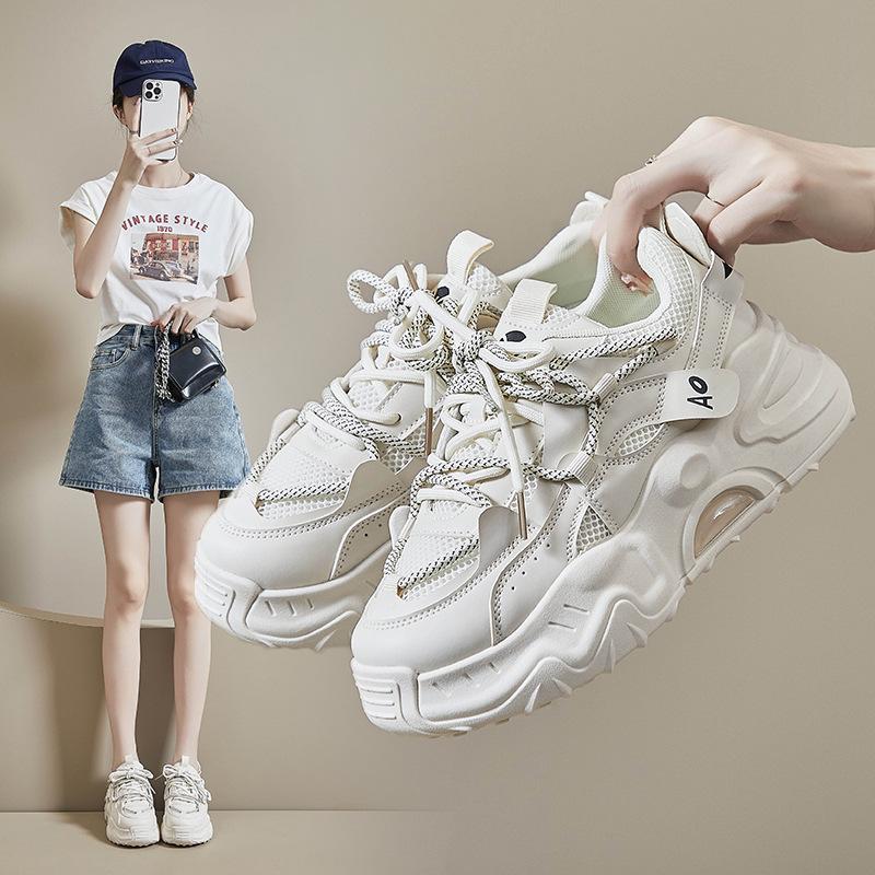ins Korean version of spring new dad shoes female student sports shoes running casual thick sole height increase FB6601 40 чорний
ins Korean version of spring new dad shoes female student sports shoes running casual thick sole height increase FB6601 40 чорний