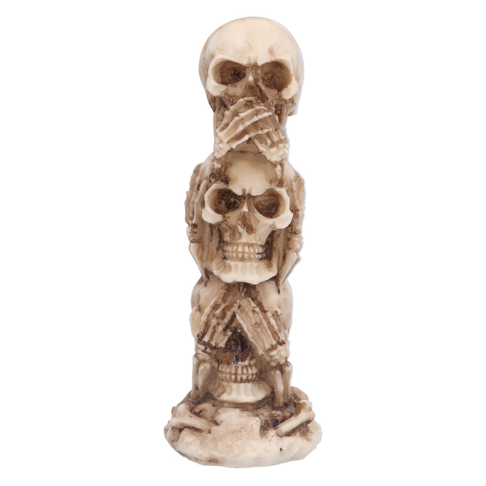 Resin Skull Handicraft Innovative Halloween Ornament Decoration for Home Festival Christmas
Resin Skull Handicraft Innovative Halloween Ornament Decoration for Home Festival Christmas