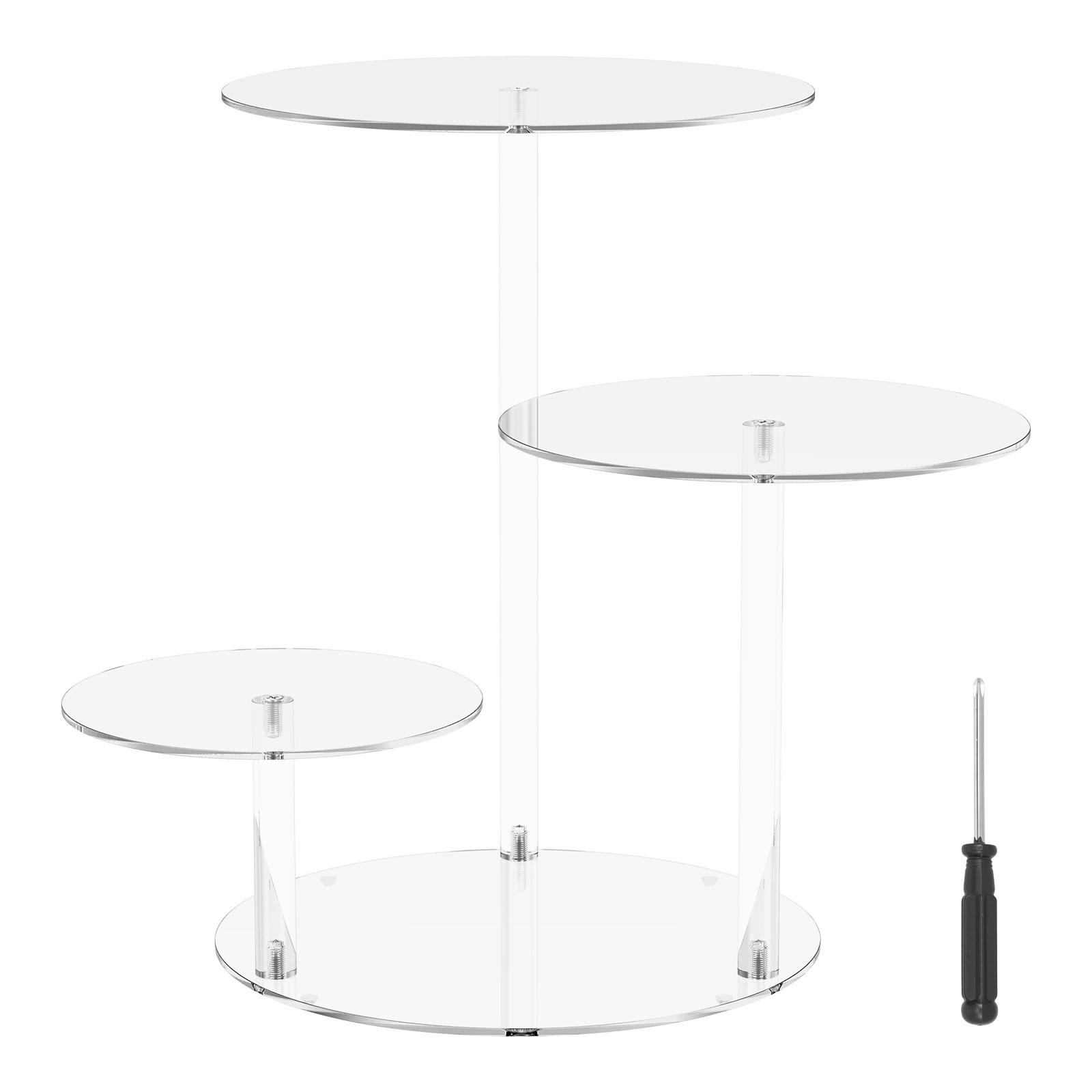 4 Tier Cake and Cupcake Stand Clear Acrylic Round Dessert Display Stand for Wedding Graduation Party Birthday Family Gathering прозорий
4 Tier Cake and Cupcake Stand Clear Acrylic Round Dessert Display Stand for Wedding Graduation Party Birthday Family Gathering прозорий