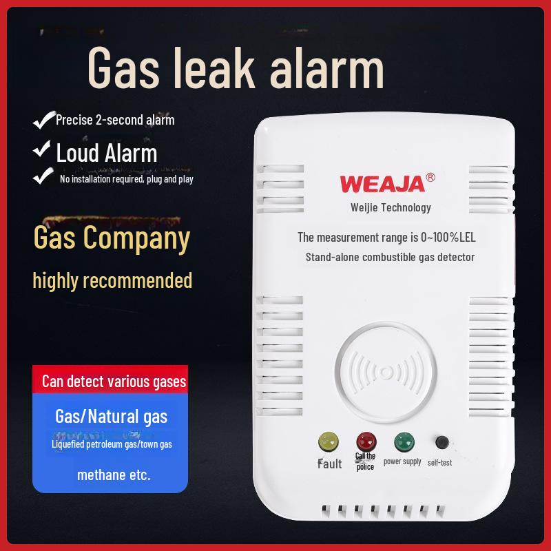 Gas Leak Detector for Kitchen & Commercial Use: Suitable for Household, Restaurant, and Catering with Natural and Liquefied Gas Detection. Gas Alarm
Gas Leak Detector for Kitchen & Commercial Use: Suitable for Household, Restaurant, and Catering with Natural and Liquefied Gas Detection. Gas Alarm