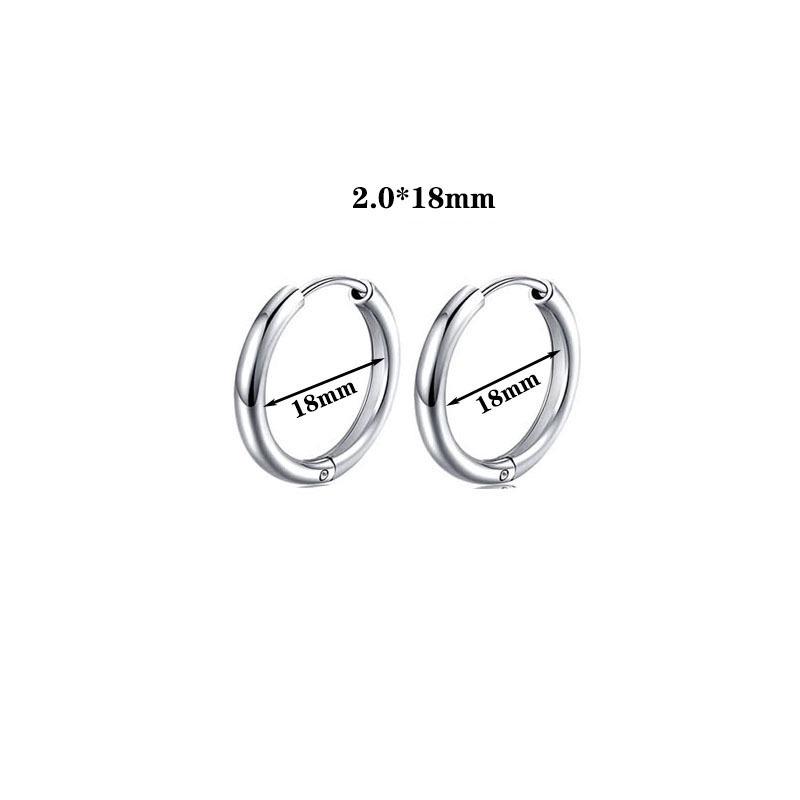 European Style Light Luxury Titanium Steel Hoop Earrings and Cartilage Studs
European Style Light Luxury Titanium Steel Hoop Earrings and Cartilage Studs