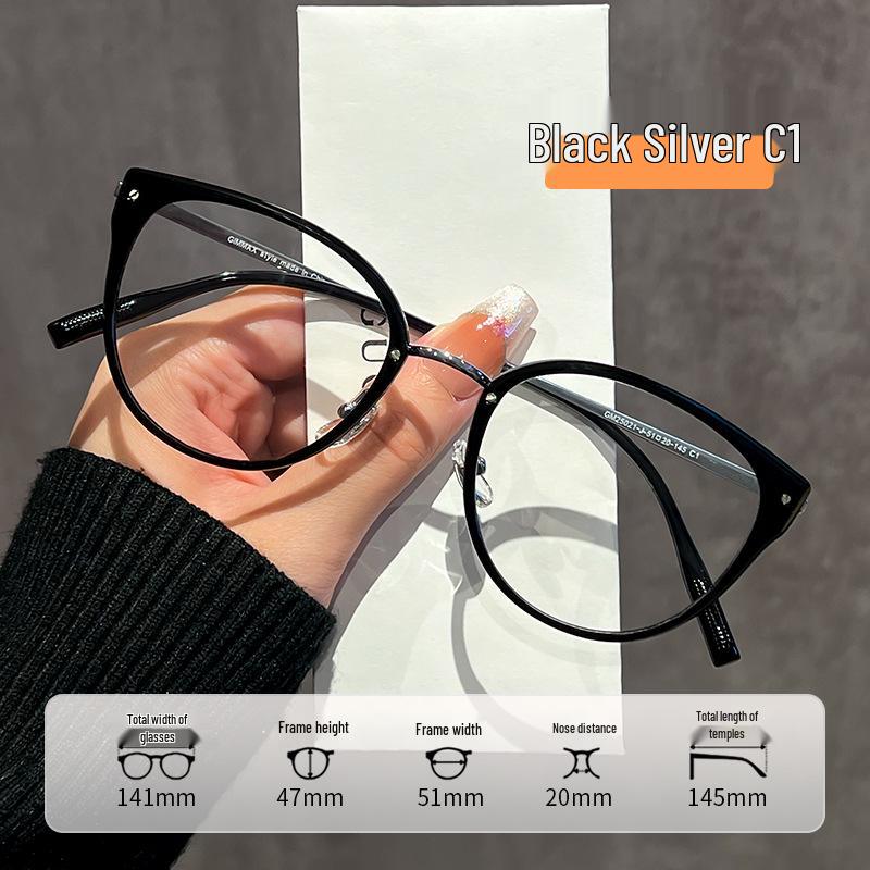 Korean Tortoiseshell Cat Eye Eyeglass Frames, Ultralight, Anti-Blue Light for Women, Style 25021
Korean Tortoiseshell Cat Eye Eyeglass Frames, Ultralight, Anti-Blue Light for Women, Style 25021