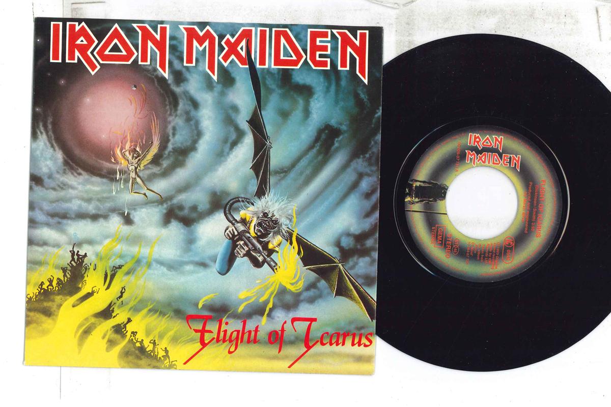 7inch Record IRON MAIDEN - Flight Of Icarus / I ve Got The Fir 1C00607721 EMI 1983 Europe Metal Used
7inch Record IRON MAIDEN - Flight Of Icarus / I ve Got The Fir 1C00607721 EMI 1983 Europe Metal Used