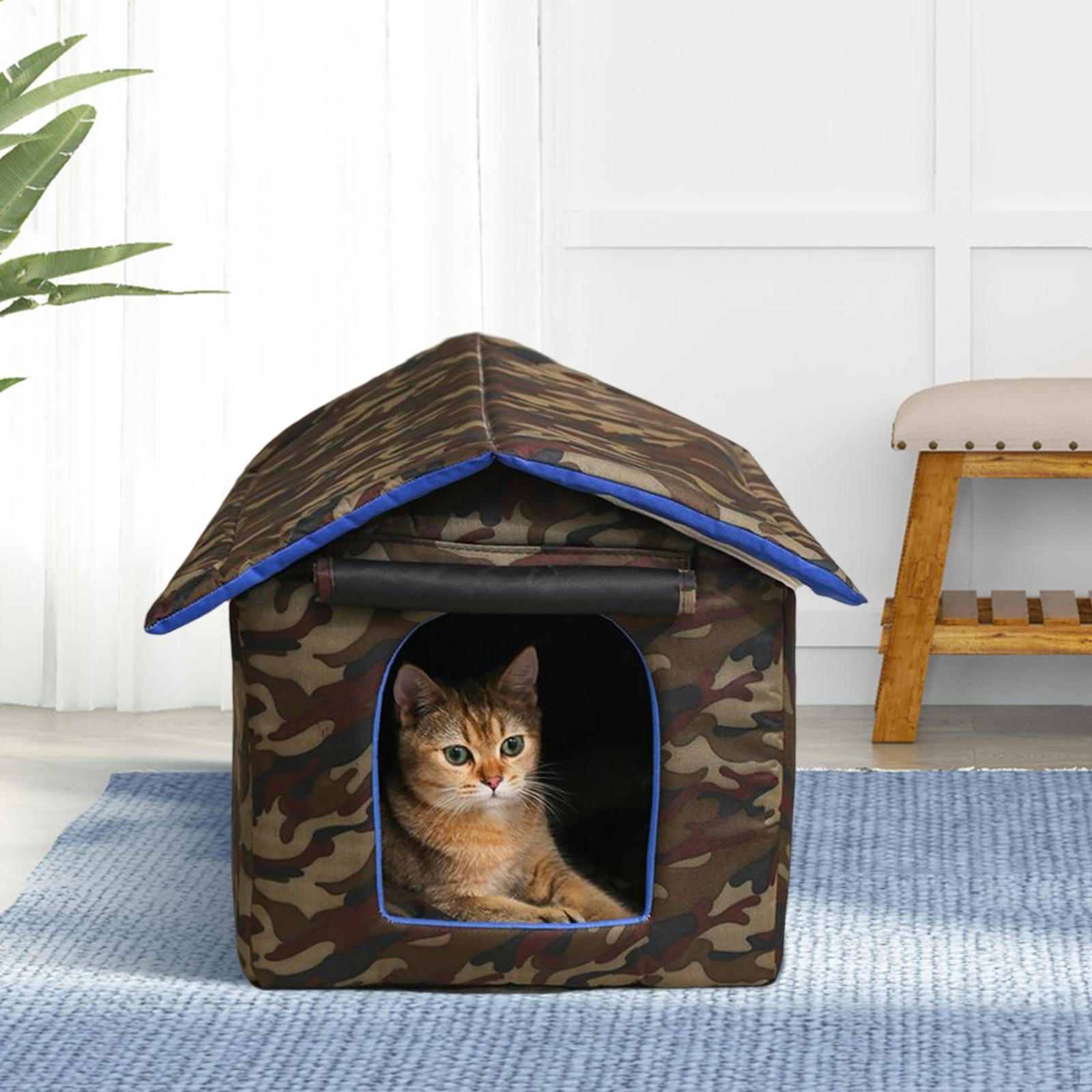 Enclosed Outdoor Pet House Nest with Thickened Sponge Mat Animal Tent Rainproof Anti Slip Bottom Red S
Enclosed Outdoor Pet House Nest with Thickened Sponge Mat Animal Tent Rainproof Anti Slip Bottom Red S