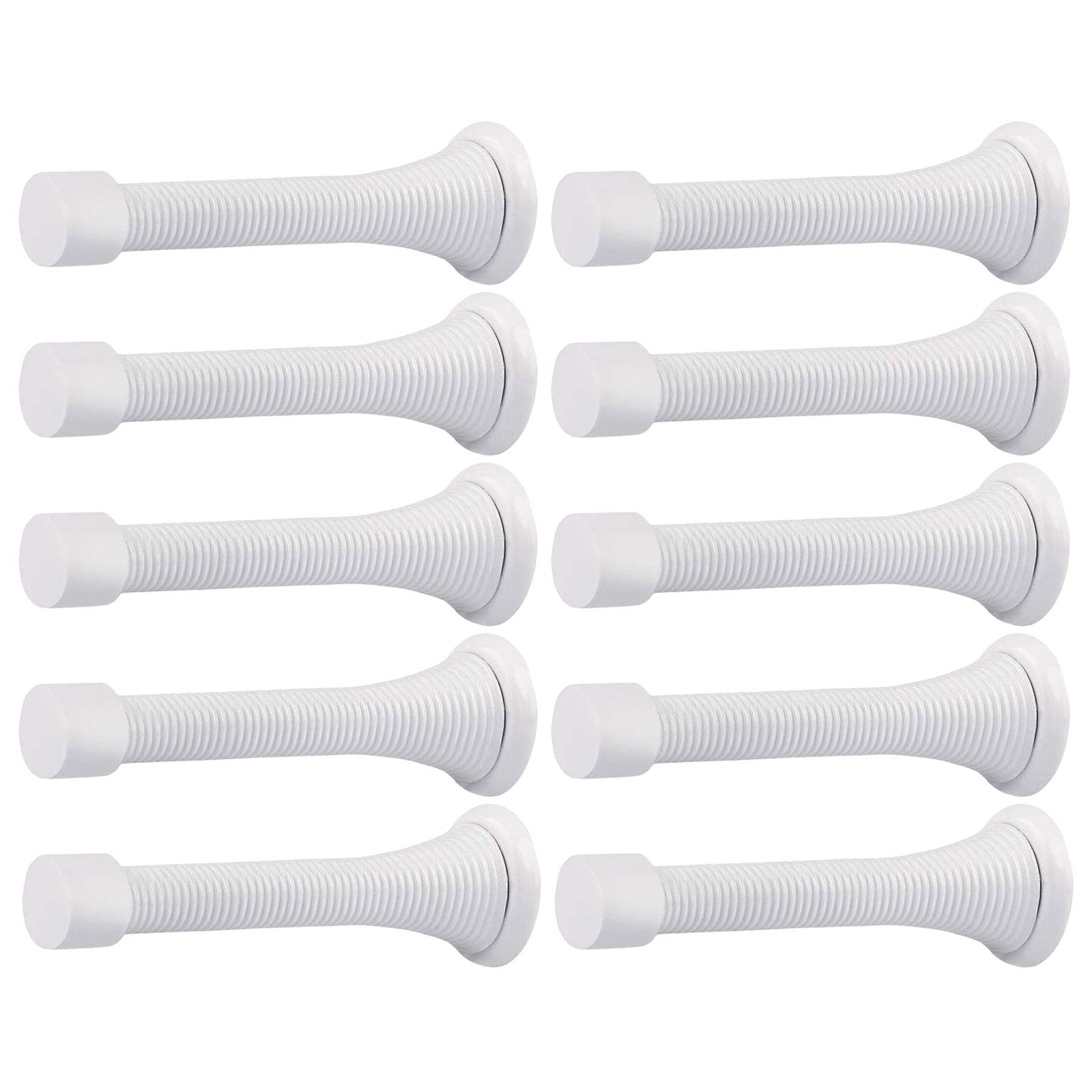 10Pcs Wall Mounted Spring Door Stops with Rubber Bumper Tips Flexible Heavy Duty Spring Door Stopper Door Bumper белый
10Pcs Wall Mounted Spring Door Stops with Rubber Bumper Tips Flexible Heavy Duty Spring Door Stopper Door Bumper белый