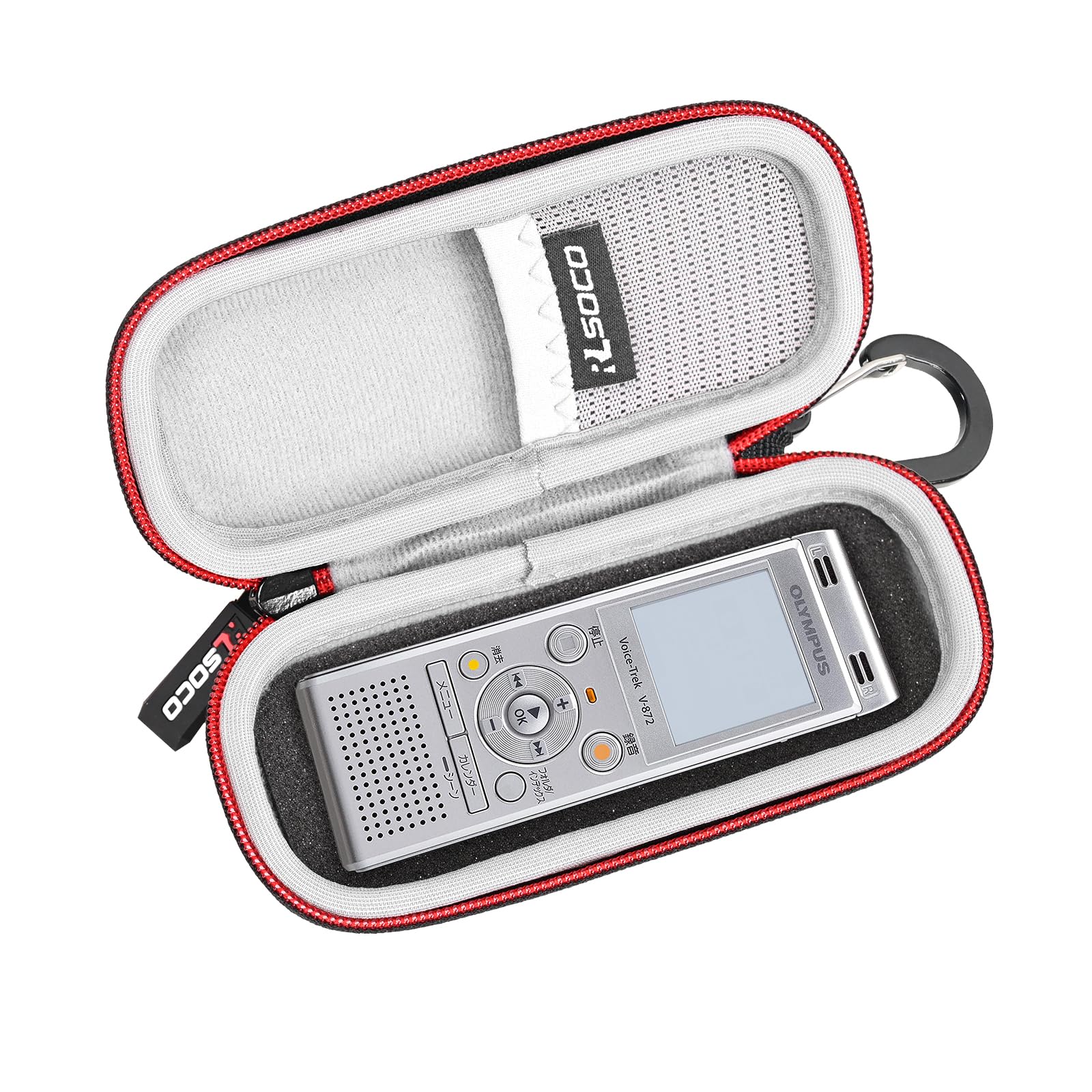 Чехол RLSOCO совместим с диктофонами Olympus Stereo IC Voice Trek Compact Protective VN-551PC, V-873, V-872, V-822, V-75 и т. д.
Чехол RLSOCO совместим с диктофонами Olympus Stereo IC Voice Trek Compact Protective VN-551PC, V-873, V-872, V-822, V-75 и т. д.