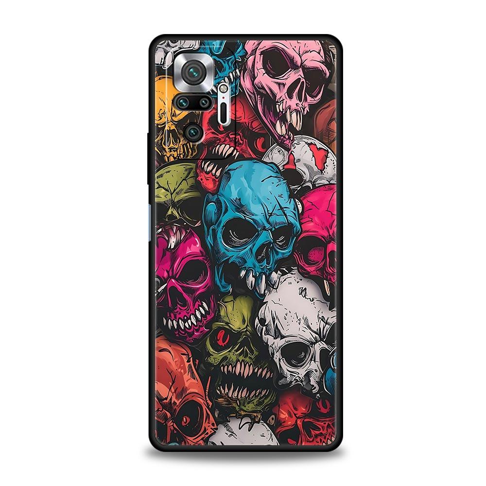 Skeleton Skull Phone Case Cover for Redmi 14C 10C Note 15 14 13 12 10 11 K40 Pro Plus 5G Shockproof Soft TPU Shell Fundas Capas Note 12 Pro 5G
Skeleton Skull Phone Case Cover for Redmi 14C 10C Note 15 14 13 12 10 11 K40 Pro Plus 5G Shockproof Soft TPU Shell Fundas Capas Note 12 Pro 5G