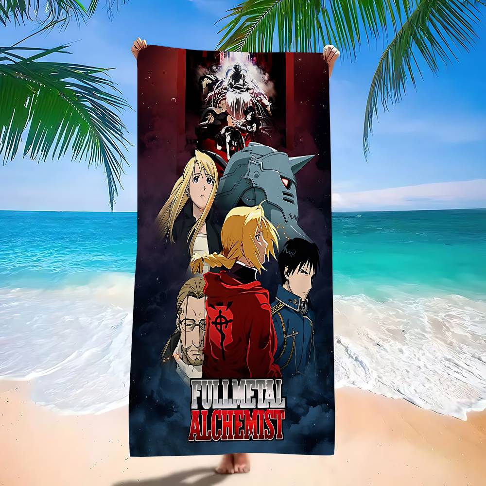 Anime Fullmetal Alchemist Microfiber Beach Towel Absorbent Quick Dry Soft Yoga Swimming Resort Mountain Climbing Towel W40*H60(CM)
Anime Fullmetal Alchemist Microfiber Beach Towel Absorbent Quick Dry Soft Yoga Swimming Resort Mountain Climbing Towel W40*H60(CM)