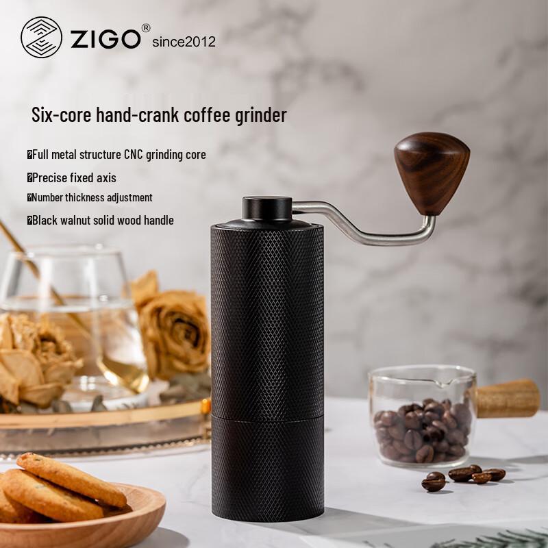 Zigo Hand Crank Coffee Grinder
Zigo Hand Crank Coffee Grinder