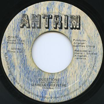 7inch Record MARCIA GRIFFITHS Questions AN008 Antrim 1975 Jamaica Reggae Ska Dub Used
7inch Record MARCIA GRIFFITHS Questions AN008 Antrim 1975 Jamaica Reggae Ska Dub Used