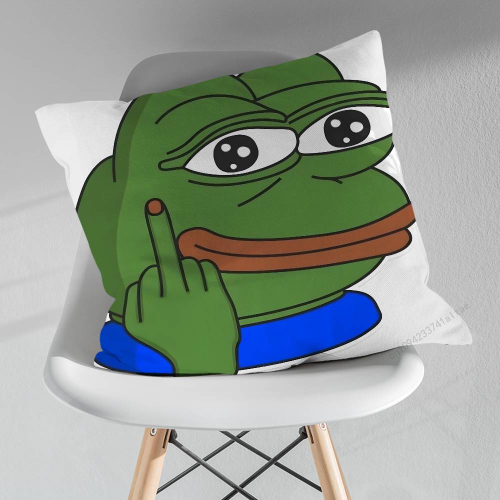 Frog Art PPepe Cartoon Pillow Case For 30x30cm45x45cm55x55cm For Home Bedroom Decoration And Protector 30x30cm
Frog Art PPepe Cartoon Pillow Case For 30x30cm45x45cm55x55cm For Home Bedroom Decoration And Protector 30x30cm