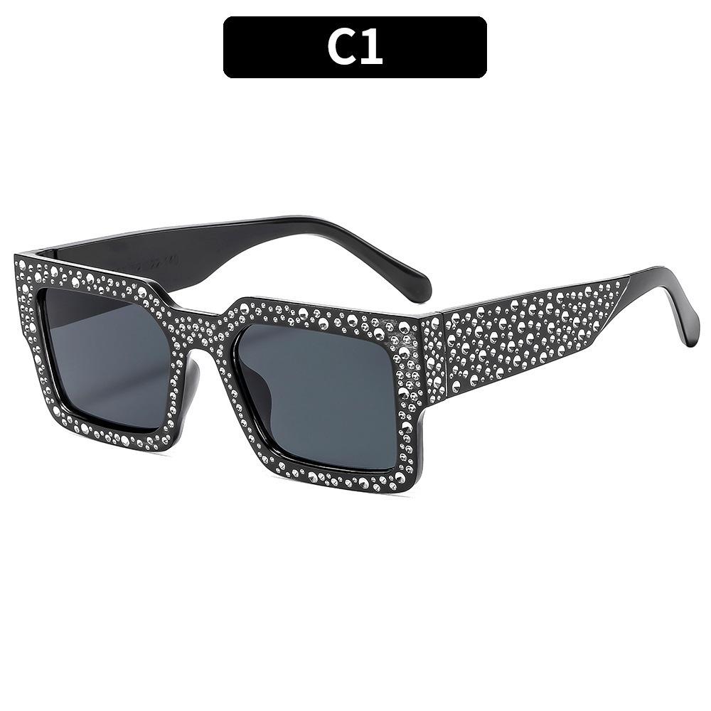 Fashion Large Frame Square Sunglasses, Personalized Versatile And Thin Retro Sunglasses, Women S Street Photography Glasses With Diamonds
Fashion Large Frame Square Sunglasses, Personalized Versatile And Thin Retro Sunglasses, Women S Street Photography Glasses With Diamonds