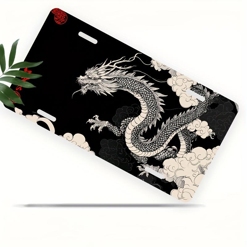 Vintage Asian Chinese Dragon Cloud Pattern License Plate D Flat Aluminum Tin Sign Wall Art Decor for Garage Bar Man Cave and Ca 15x30cm(5.9x7.8inch)
Vintage Asian Chinese Dragon Cloud Pattern License Plate D Flat Aluminum Tin Sign Wall Art Decor for Garage Bar Man Cave and Ca 15x30cm(5.9x7.8inch)