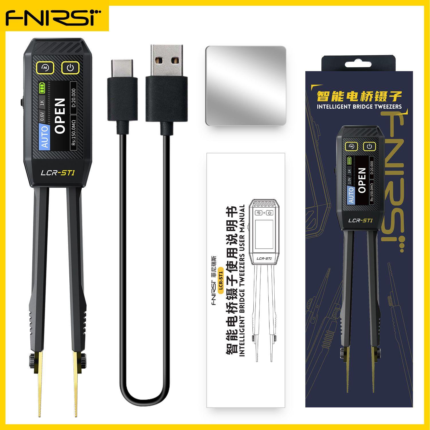 1PC LCR-ST1 Mini Smart Tweezer LCR SMD ESR Тестер Опір Ємність Індуктивність Безперервність Діод Тест Інструменти вимірювання
1PC LCR-ST1 Mini Smart Tweezer LCR SMD ESR Тестер Опір Ємність Індуктивність Безперервність Діод Тест Інструменти вимірювання