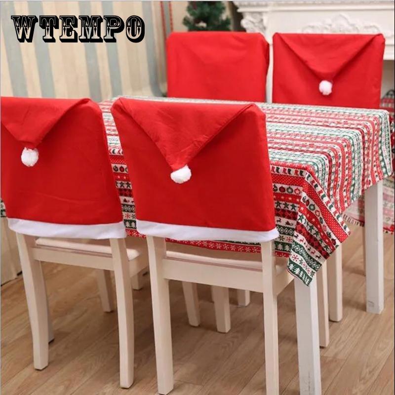 2-piece Christmas Hat Chair Cover Santa Claus Party Decoration Dining Chair Cover Christmas Ornaments 1 pc
2-piece Christmas Hat Chair Cover Santa Claus Party Decoration Dining Chair Cover Christmas Ornaments 1 pc