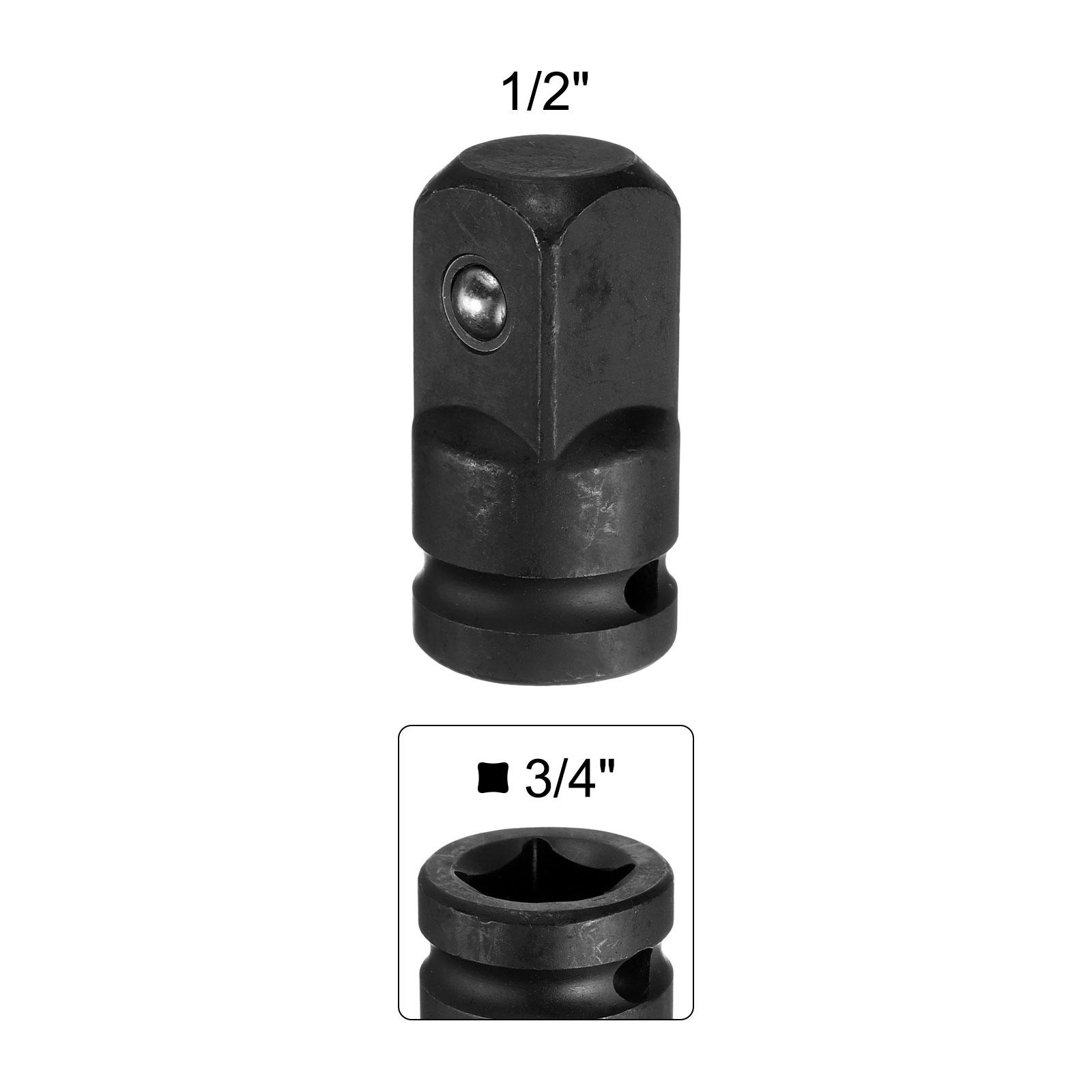 Impact Socket Adapter CR-MO Steel Impact Adapter 3/4 to 1/2 3/4 to 1 for Impact Driver Air Impact Wrenches Ratchets
Impact Socket Adapter CR-MO Steel Impact Adapter 3/4 to 1/2 3/4 to 1 for Impact Driver Air Impact Wrenches Ratchets