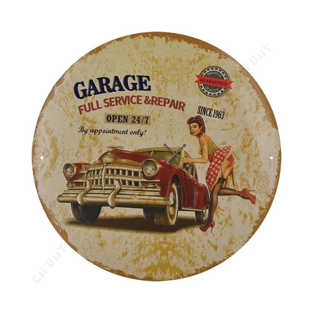 Retro Metal Tin Sign Round 20 cm Motor Oil Gasoline Man Cave Garage Wall Decor
Retro Metal Tin Sign Round 20 cm Motor Oil Gasoline Man Cave Garage Wall Decor