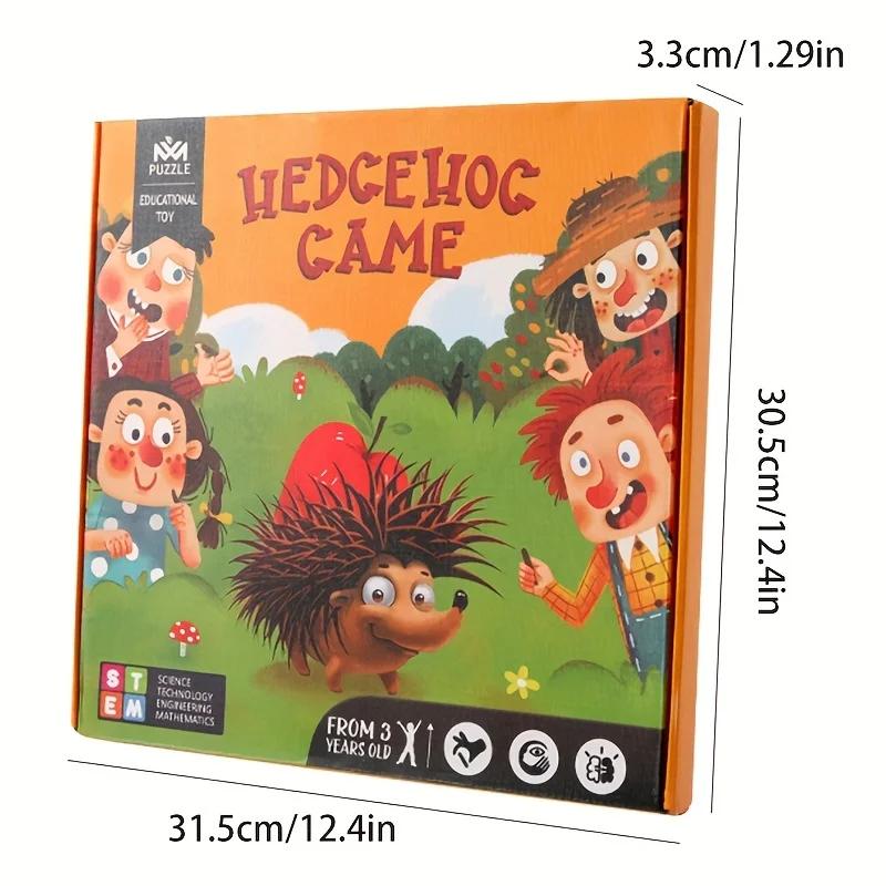 Educational Wooden Hedgehog Sensory Puzzle Toy -Toddlers Counting Matching Game,Montessori,Board Game for Kids Birthday gift,3+
Educational Wooden Hedgehog Sensory Puzzle Toy -Toddlers Counting Matching Game,Montessori,Board Game for Kids Birthday gift,3+