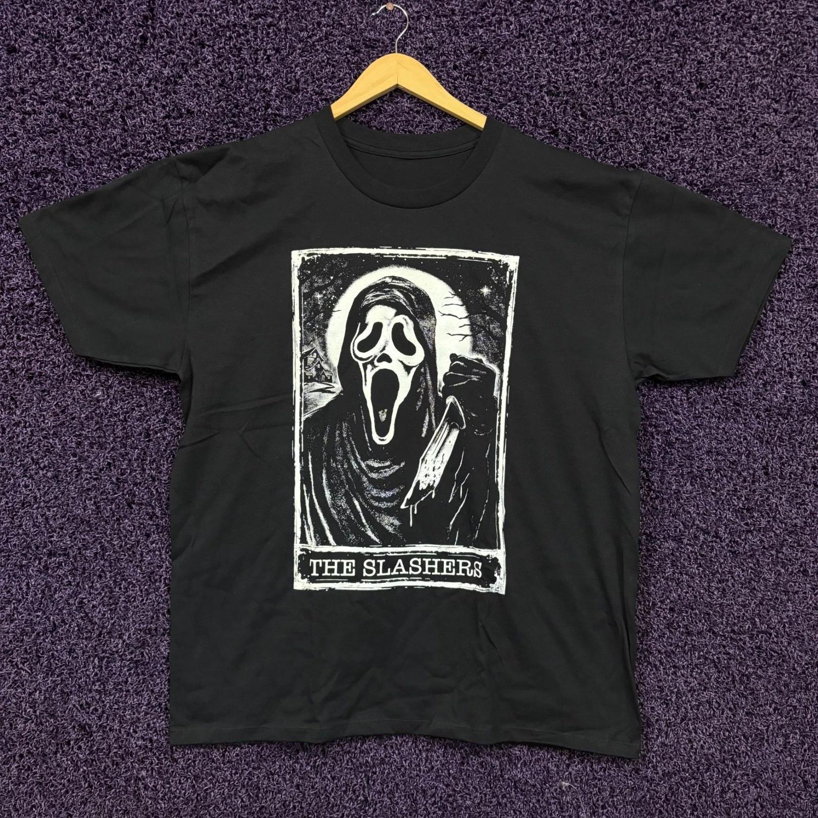 Ghost Face Tarot Card T-shirt size extra large 3XL
Ghost Face Tarot Card T-shirt size extra large 3XL