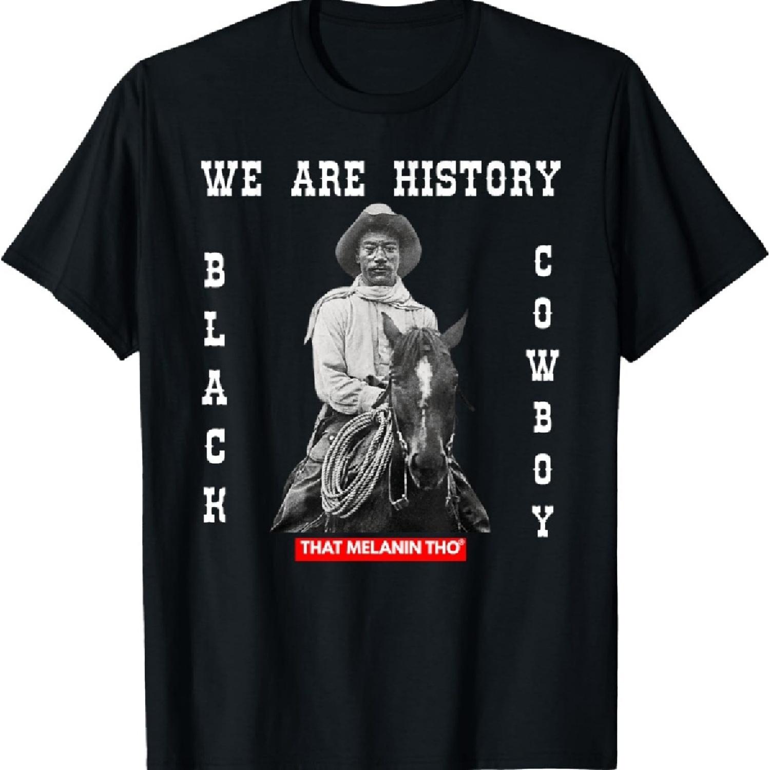 Cowboy African American History T-Shirt S
Cowboy African American History T-Shirt S