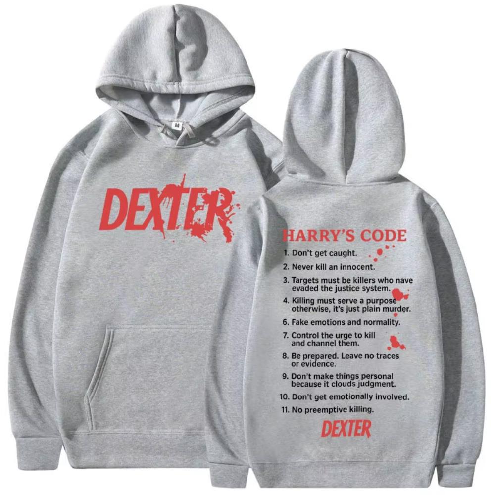 Play Dexter Morgan Harry s Code Hoodie Men s Women s Casual Oversized Sweatshirts Vintage Hooded Pullovers Streetwear 3XL
Play Dexter Morgan Harry s Code Hoodie Men s Women s Casual Oversized Sweatshirts Vintage Hooded Pullovers Streetwear 3XL