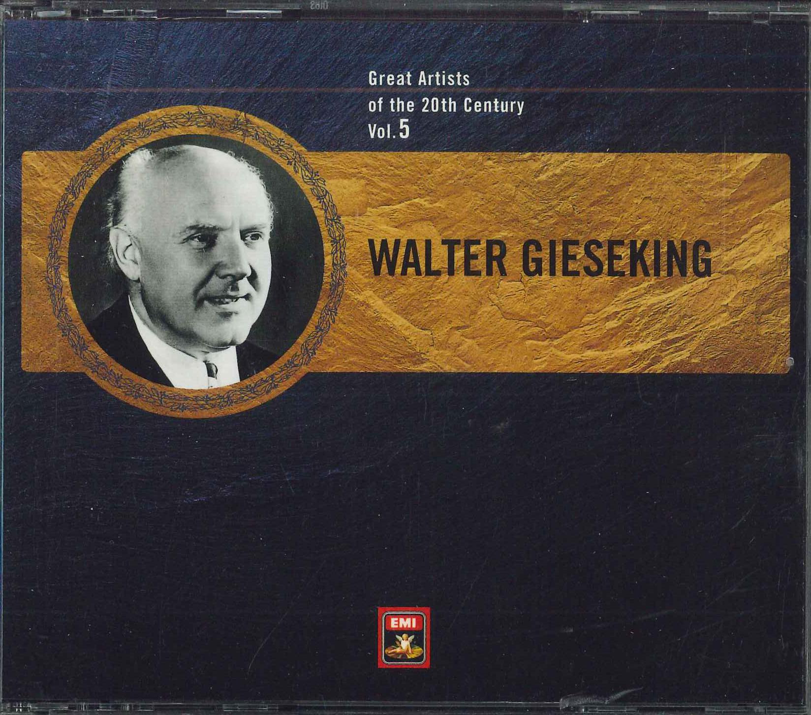 CD WALTER GIESEKING - Masters of the 20th Century Vol.5 FECC3078081 EMI Japan Classical Used
CD WALTER GIESEKING - Masters of the 20th Century Vol.5 FECC3078081 EMI Japan Classical Used
