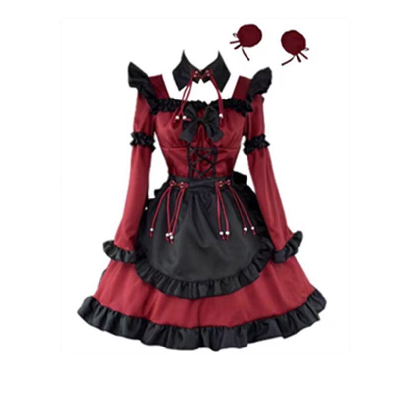 100.00kg Christmas New Year Gothic Demon Lolita Maid Costume Dress Anime Export Oversize Women s Clothing Tide Picture color 5X
100.00kg Christmas New Year Gothic Demon Lolita Maid Costume Dress Anime Export Oversize Women s Clothing Tide Picture color 5X