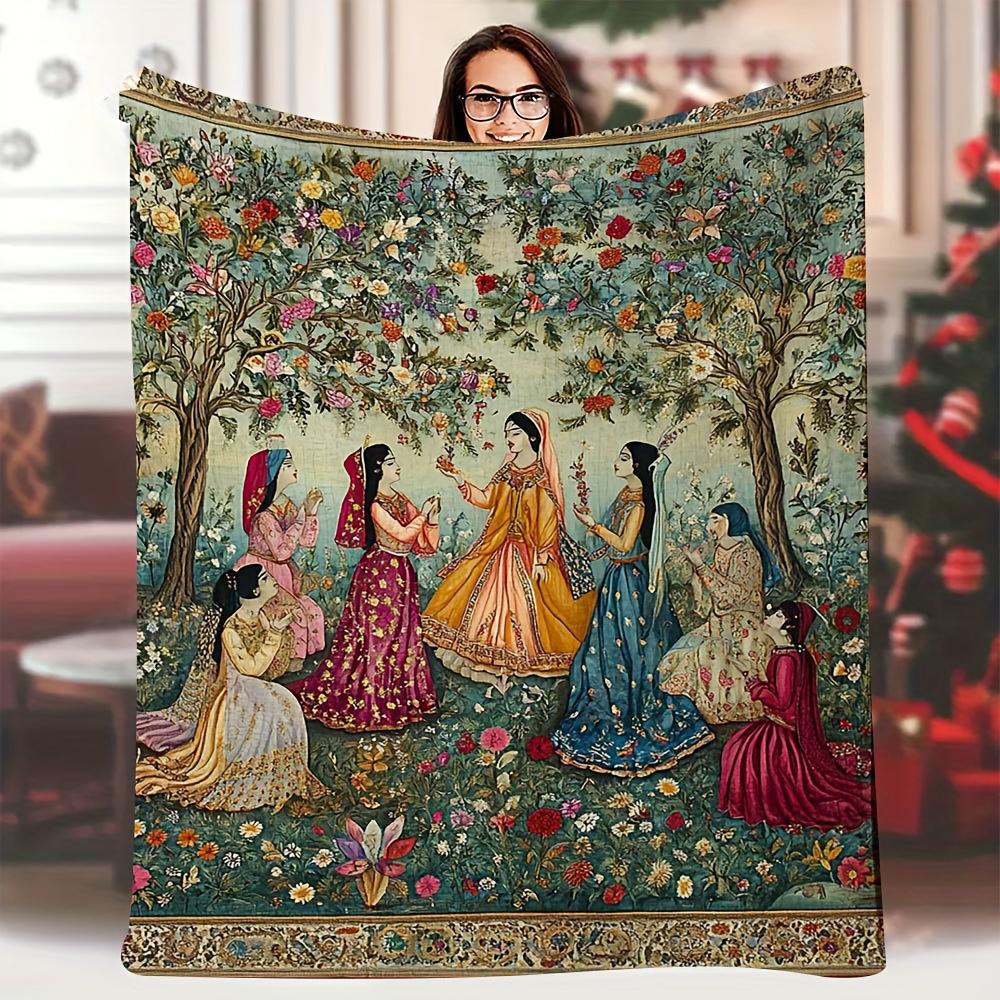 Colorful Floral Women s Blanket , Warm and comfortable throw blanket sofa bed sofa camping trip, the best gift. 75x90cm
Colorful Floral Women s Blanket , Warm and comfortable throw blanket sofa bed sofa camping trip, the best gift. 75x90cm