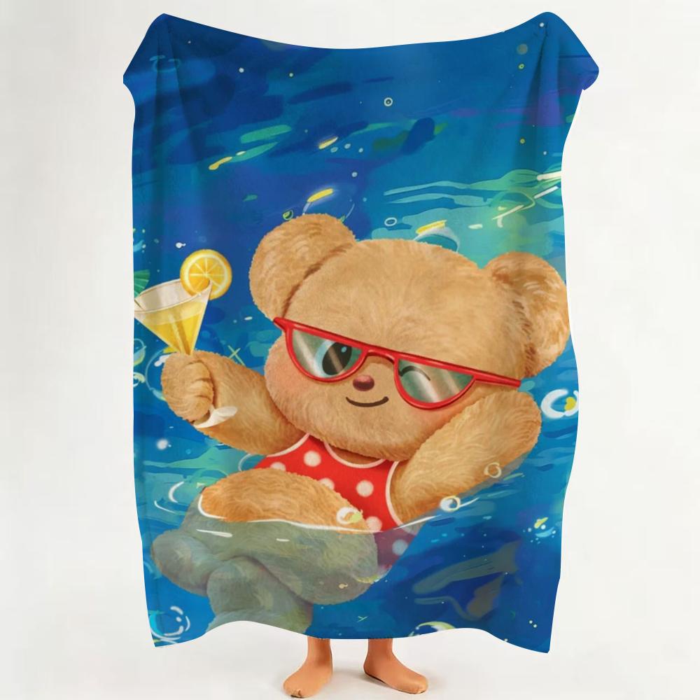 Character B Butter B Bear hot Flannel Blanket Suitable for Sofa Living Room Bedroom soft 75cmx90cm
Character B Butter B Bear hot Flannel Blanket Suitable for Sofa Living Room Bedroom soft 75cmx90cm