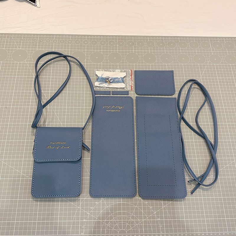 Сумка для мобильного телефона DIY Вязаная вручную сумка Сумка из самодельных материалов 2023 Лето Новое поступление Наплечная сумка-мессенджер Кошелек для монет Blue material bag
Сумка для мобильного телефона DIY Вязаная вручную сумка Сумка из самодельных материалов 2023 Лето Новое поступление Наплечная сумка-мессенджер Кошелек для монет Blue material bag