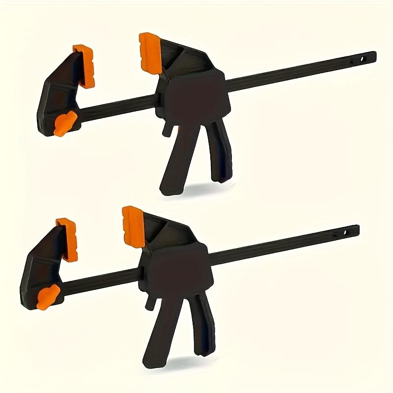 2 шт. Деревообробні швидкозатискачі - Керування однією рукою, 4-дюймові міні-храпові затискачі з подвійними помаранчевими ручками-тригерами, металева конструкція, підходять 2 Pack
2 шт. Деревообробні швидкозатискачі - Керування однією рукою, 4-дюймові міні-храпові затискачі з подвійними помаранчевими ручками-тригерами, металева конструкція, підходять 2 Pack